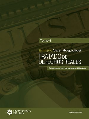 cover image of Tratado de derechos reales